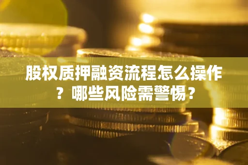 济南股权质押融资流程怎么操作？哪些风险需警惕？