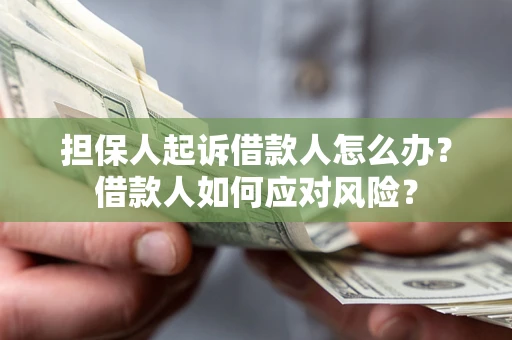 济南担保人起诉借款人怎么办？借款人如何应对风险？