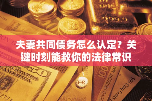 济南夫妻共同债务怎么认定？关键时刻能救你的法律常识