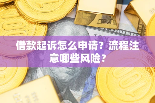 济南借款起诉怎么申请？流程注意哪些风险？