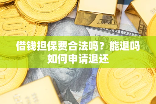 济南借钱担保费合法吗？能退吗如何申请退还